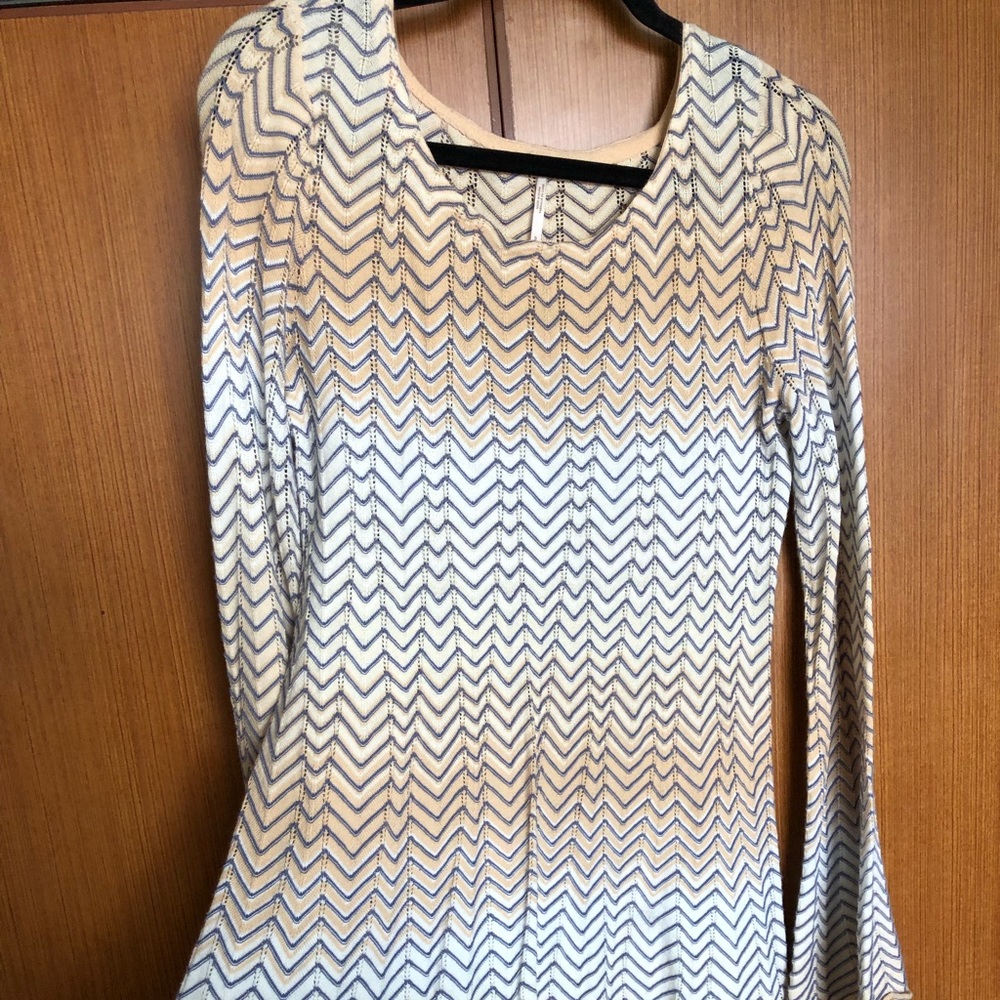 Free People Bell Sleeve Dress